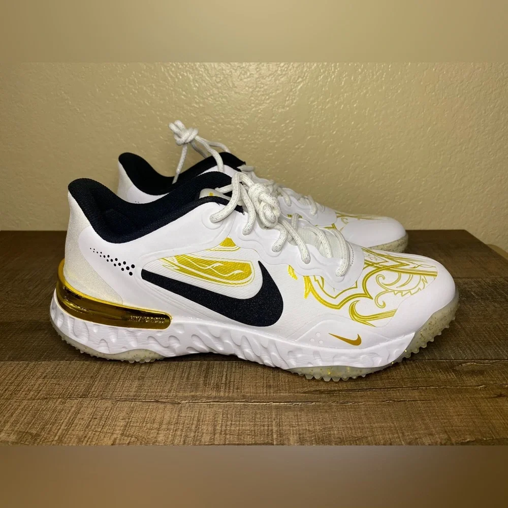 Nike Alpha Huarache Elite 3 Turf Premium Baseball 
- Sizes for Men.